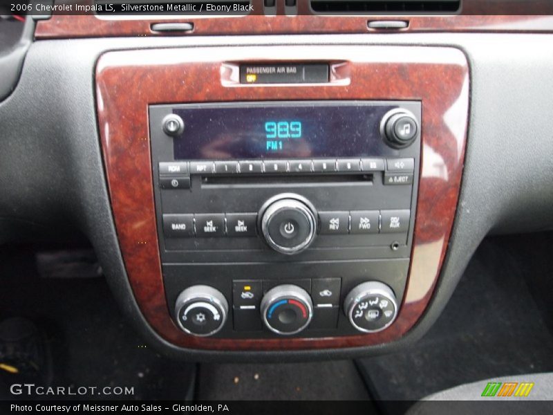 Controls of 2006 Impala LS