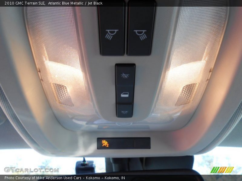 Atlantic Blue Metallic / Jet Black 2010 GMC Terrain SLE