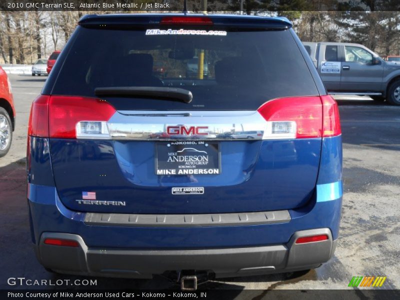 Atlantic Blue Metallic / Jet Black 2010 GMC Terrain SLE