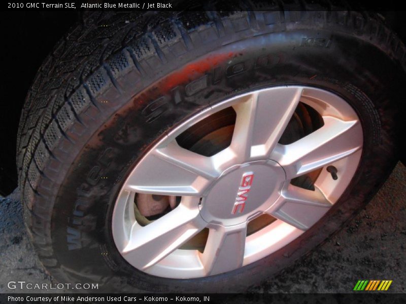 Atlantic Blue Metallic / Jet Black 2010 GMC Terrain SLE