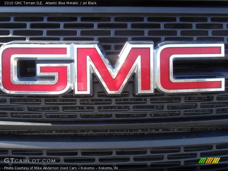 Atlantic Blue Metallic / Jet Black 2010 GMC Terrain SLE