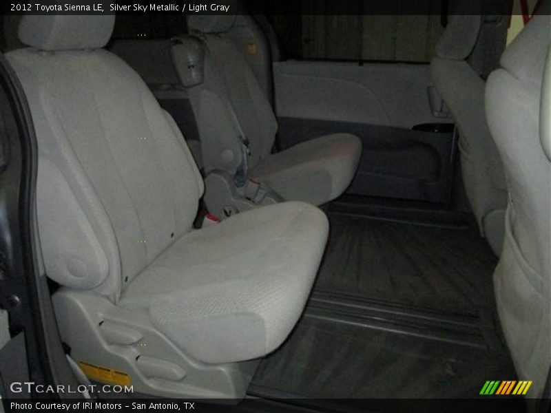 Silver Sky Metallic / Light Gray 2012 Toyota Sienna LE