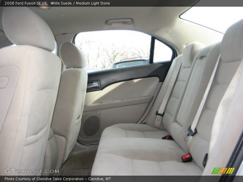 Rear Seat of 2008 Fusion SE V6