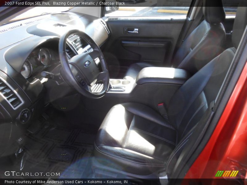 2007 Edge SEL Plus Charcoal Black Interior
