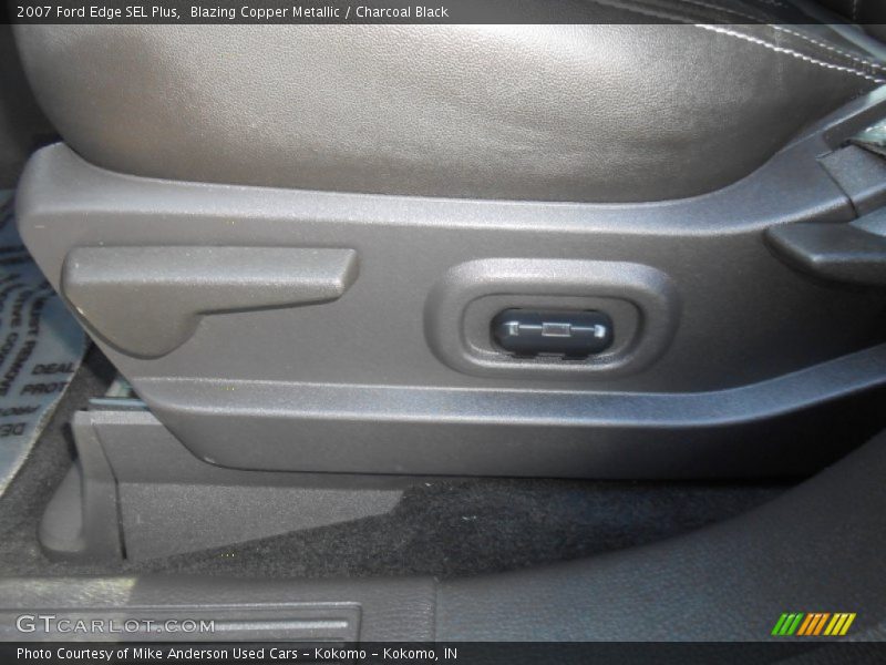 Blazing Copper Metallic / Charcoal Black 2007 Ford Edge SEL Plus