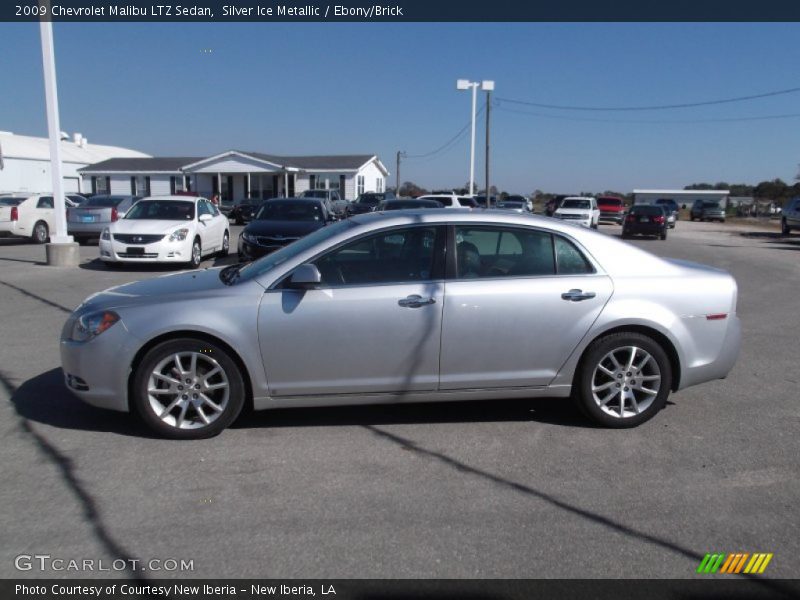  2009 Malibu LTZ Sedan Silver Ice Metallic