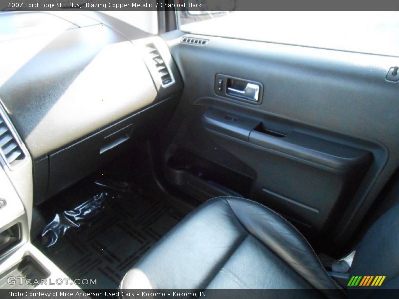 Blazing Copper Metallic / Charcoal Black 2007 Ford Edge SEL Plus