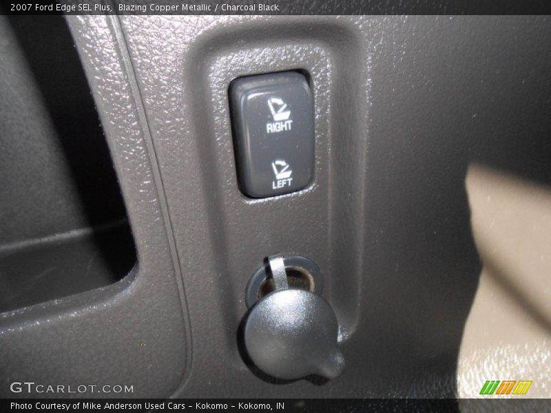 Blazing Copper Metallic / Charcoal Black 2007 Ford Edge SEL Plus
