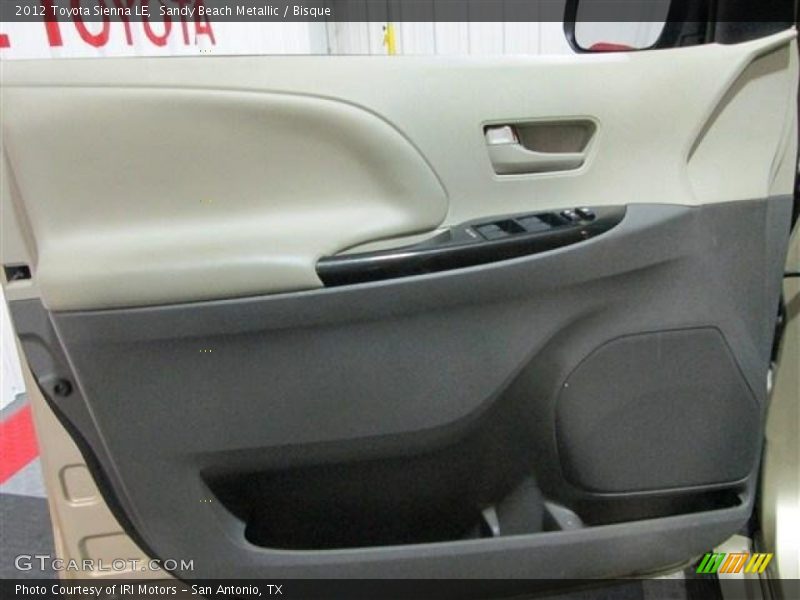 Sandy Beach Metallic / Bisque 2012 Toyota Sienna LE