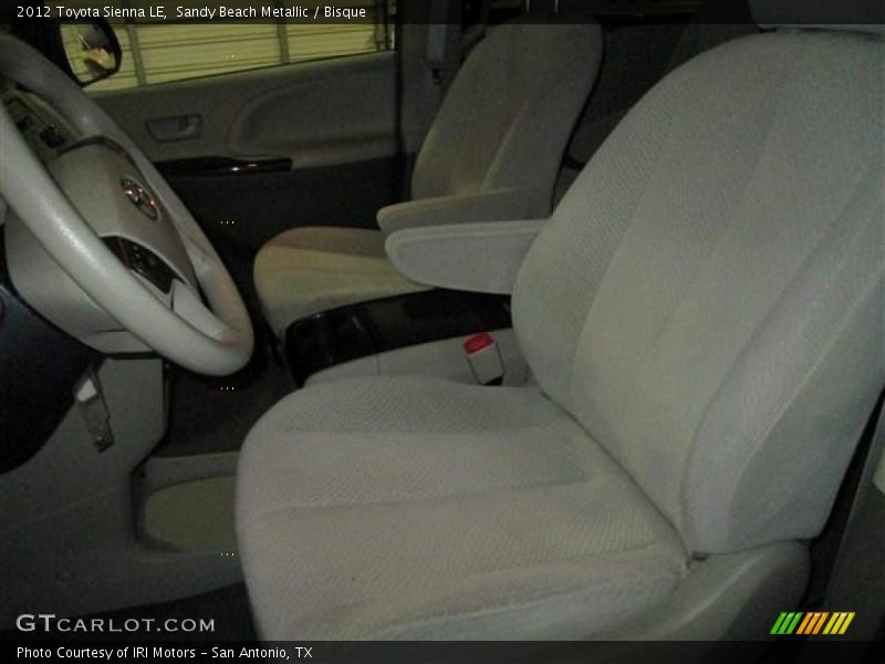 Sandy Beach Metallic / Bisque 2012 Toyota Sienna LE