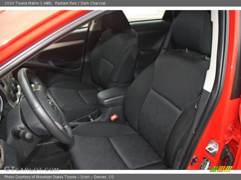 Radiant Red / Dark Charcoal 2010 Toyota Matrix S AWD