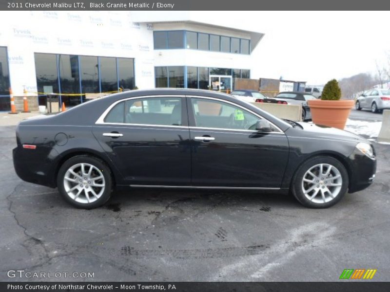 Black Granite Metallic / Ebony 2011 Chevrolet Malibu LTZ