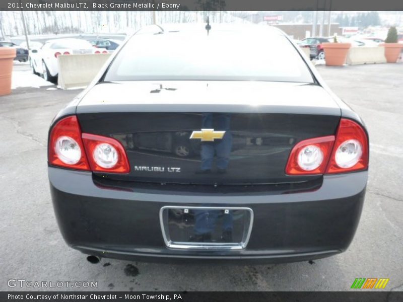 Black Granite Metallic / Ebony 2011 Chevrolet Malibu LTZ