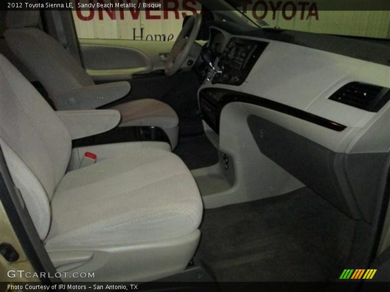 Sandy Beach Metallic / Bisque 2012 Toyota Sienna LE
