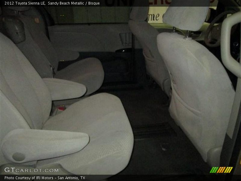 Sandy Beach Metallic / Bisque 2012 Toyota Sienna LE