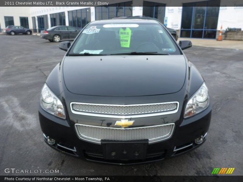 Black Granite Metallic / Ebony 2011 Chevrolet Malibu LTZ