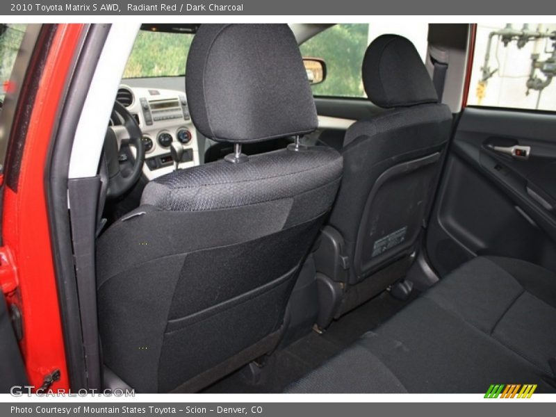 Radiant Red / Dark Charcoal 2010 Toyota Matrix S AWD