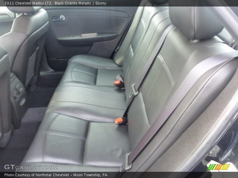 Black Granite Metallic / Ebony 2011 Chevrolet Malibu LTZ