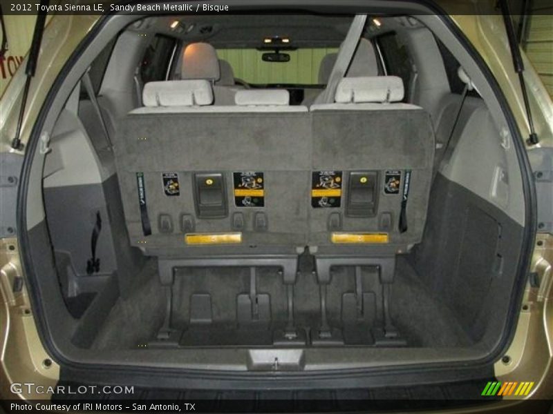 Sandy Beach Metallic / Bisque 2012 Toyota Sienna LE