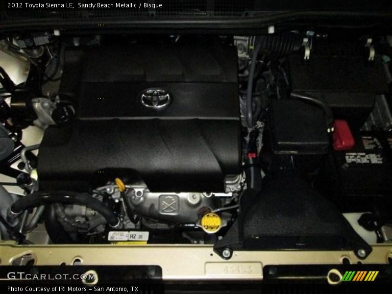 Sandy Beach Metallic / Bisque 2012 Toyota Sienna LE