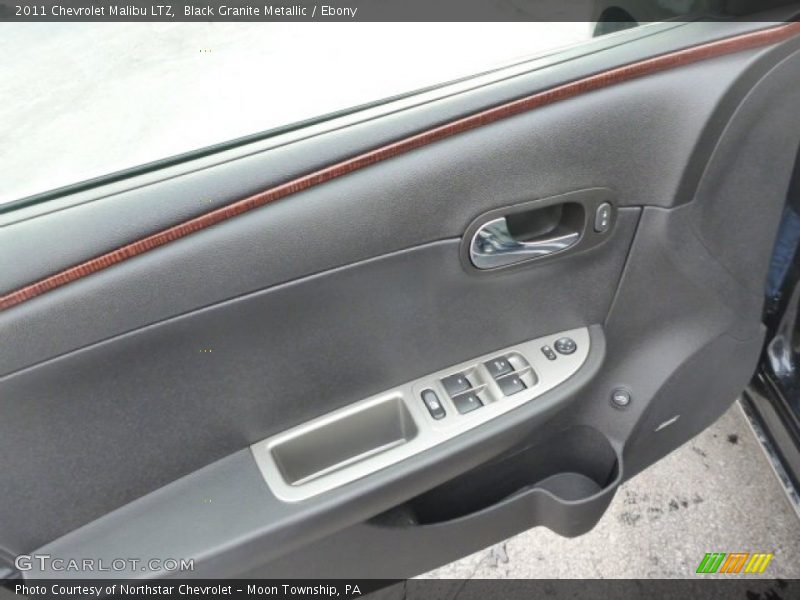 Black Granite Metallic / Ebony 2011 Chevrolet Malibu LTZ