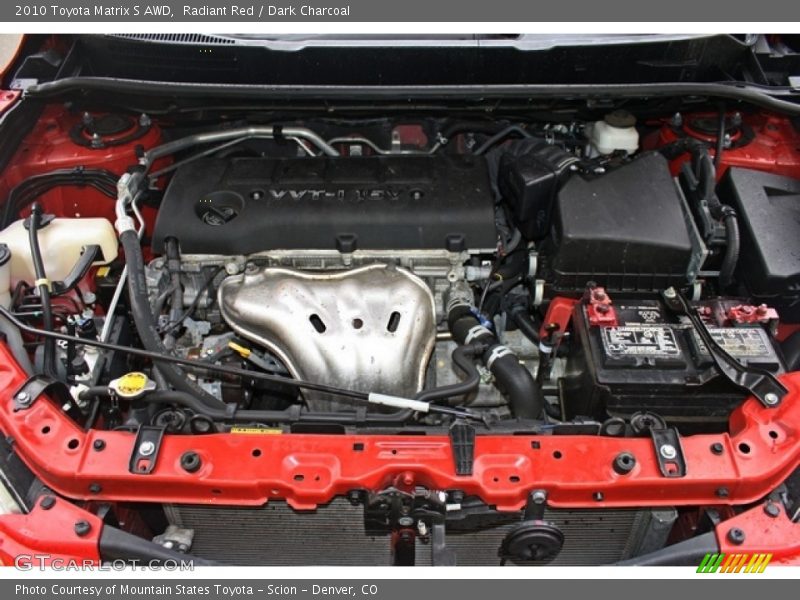Radiant Red / Dark Charcoal 2010 Toyota Matrix S AWD