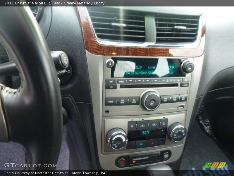 Black Granite Metallic / Ebony 2011 Chevrolet Malibu LTZ