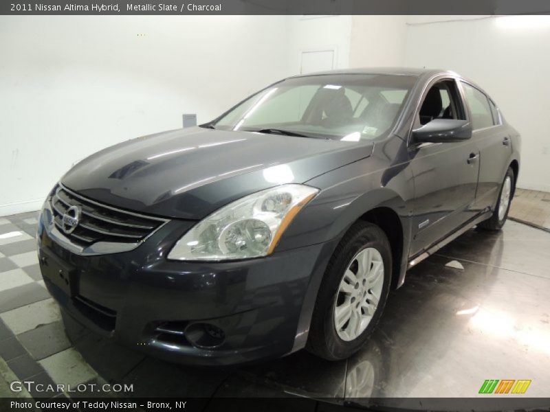 Metallic Slate / Charcoal 2011 Nissan Altima Hybrid