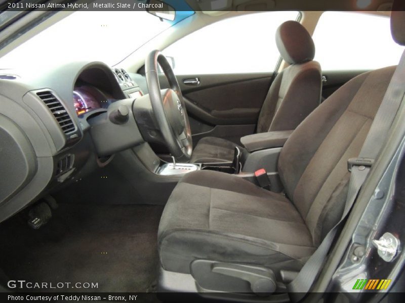  2011 Altima Hybrid Charcoal Interior