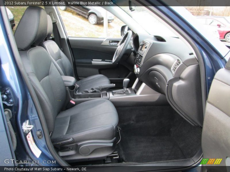  2012 Forester 2.5 X Limited Black Interior