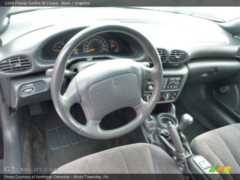 Dashboard of 1998 Sunfire SE Coupe