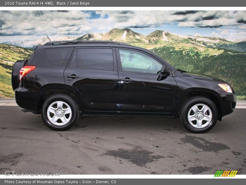 Black / Sand Beige 2010 Toyota RAV4 I4 4WD