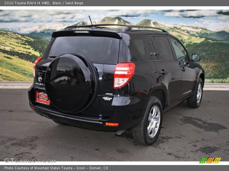 Black / Sand Beige 2010 Toyota RAV4 I4 4WD