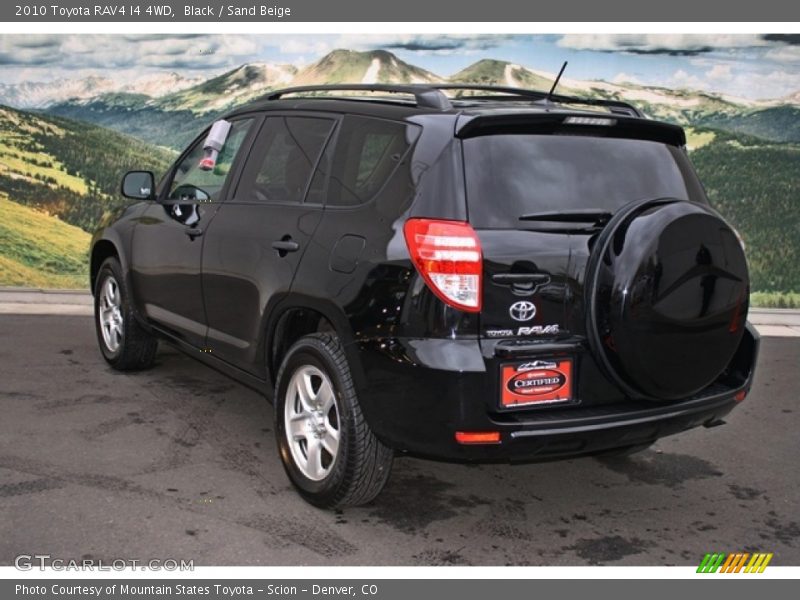Black / Sand Beige 2010 Toyota RAV4 I4 4WD