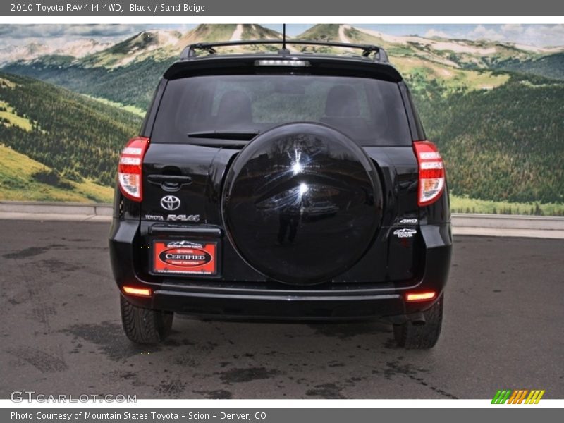 Black / Sand Beige 2010 Toyota RAV4 I4 4WD