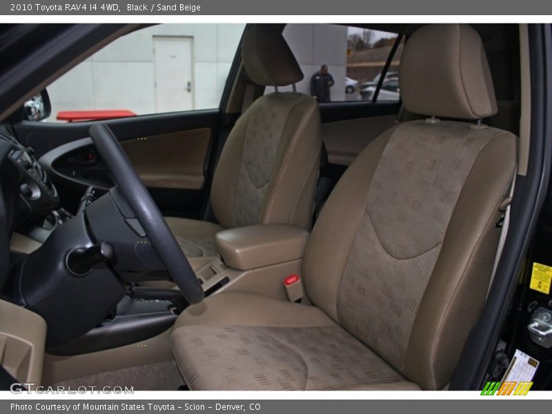 Black / Sand Beige 2010 Toyota RAV4 I4 4WD