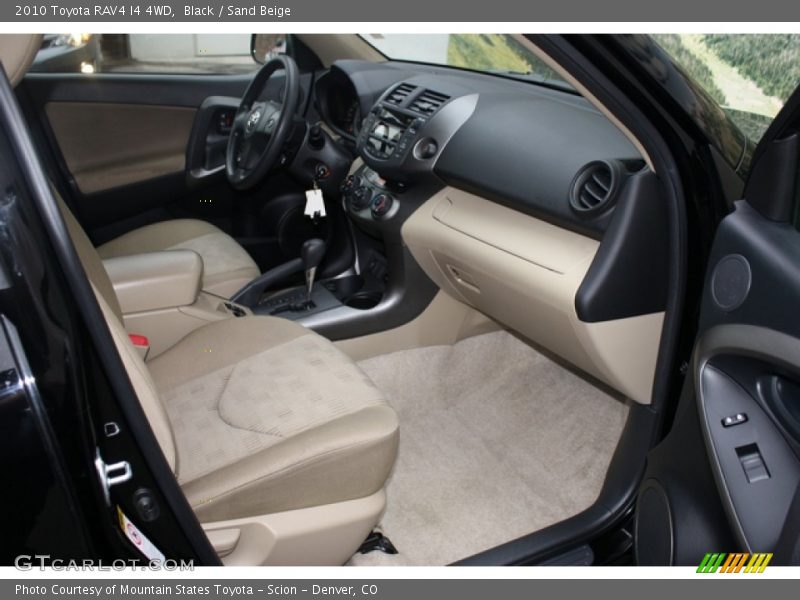 Black / Sand Beige 2010 Toyota RAV4 I4 4WD