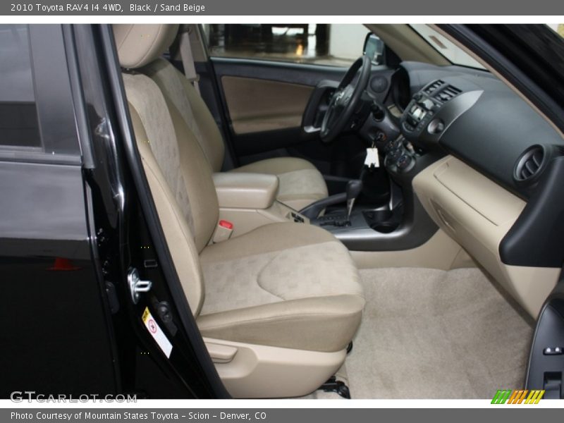 Black / Sand Beige 2010 Toyota RAV4 I4 4WD