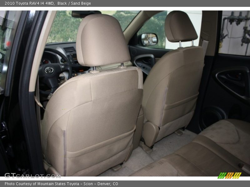 Black / Sand Beige 2010 Toyota RAV4 I4 4WD