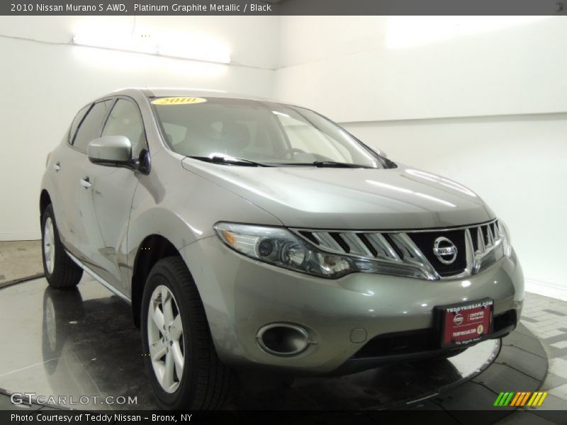 Platinum Graphite Metallic / Black 2010 Nissan Murano S AWD
