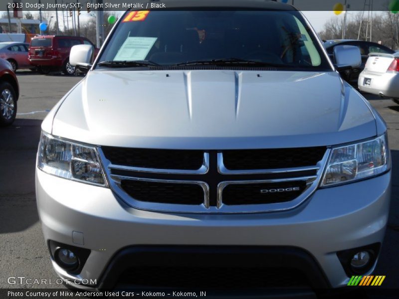 Bright Silver Metallic / Black 2013 Dodge Journey SXT