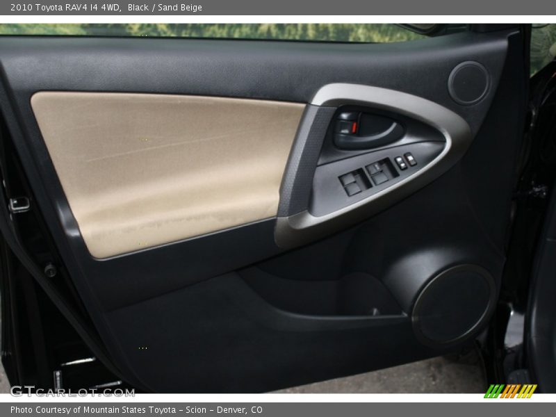 Black / Sand Beige 2010 Toyota RAV4 I4 4WD