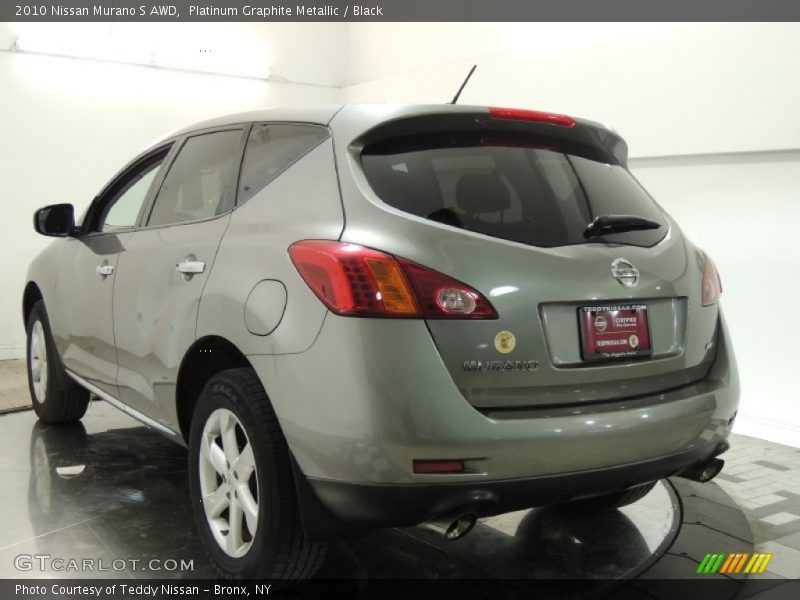 Platinum Graphite Metallic / Black 2010 Nissan Murano S AWD