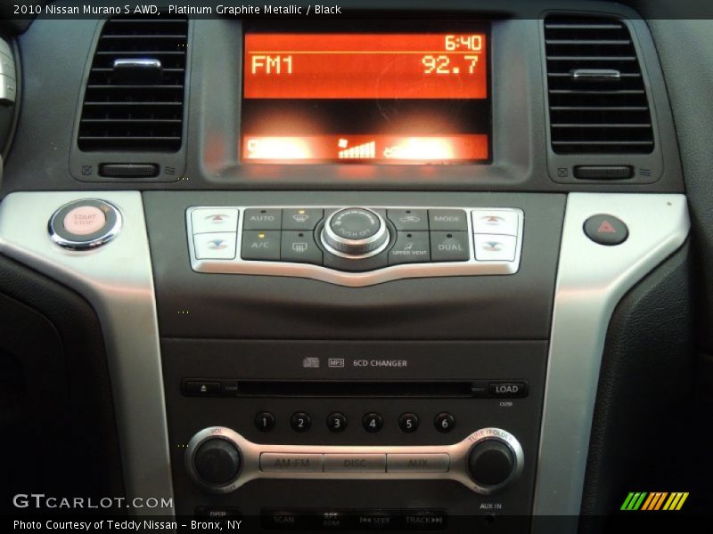 Platinum Graphite Metallic / Black 2010 Nissan Murano S AWD