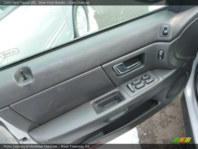 Silver Frost Metallic / Dark Charcoal 2003 Ford Taurus SES