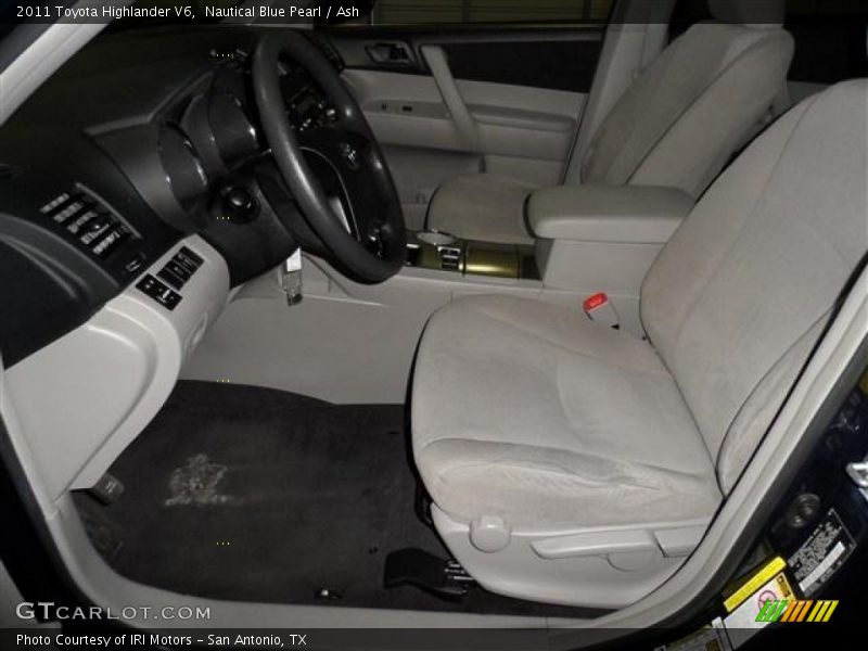 Nautical Blue Pearl / Ash 2011 Toyota Highlander V6