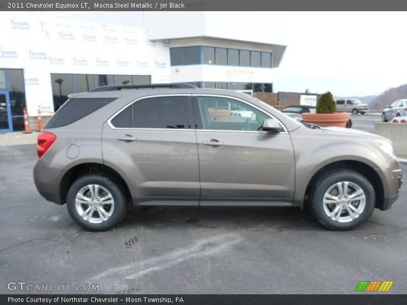 Mocha Steel Metallic / Jet Black 2011 Chevrolet Equinox LT
