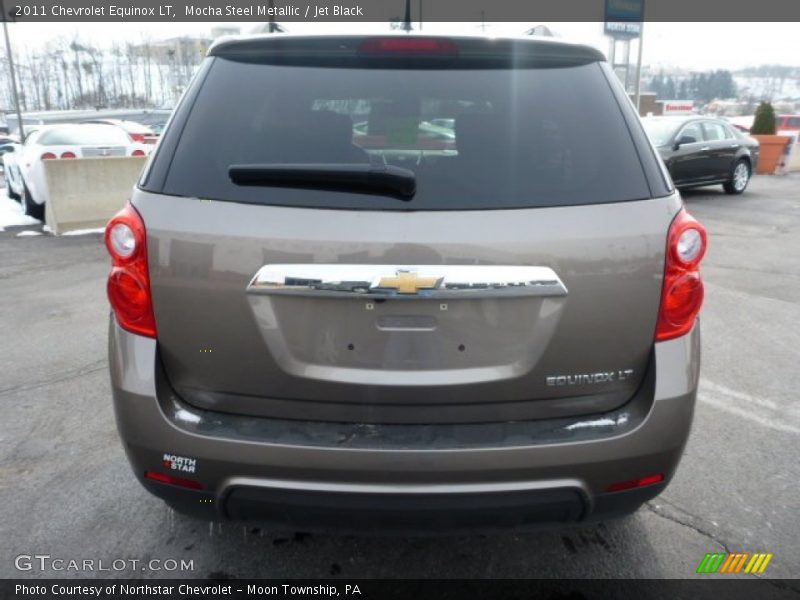 Mocha Steel Metallic / Jet Black 2011 Chevrolet Equinox LT
