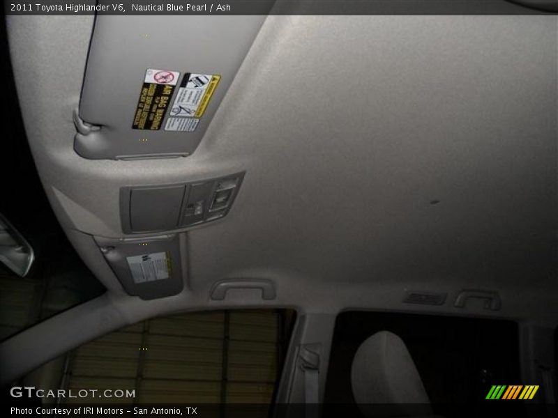 Nautical Blue Pearl / Ash 2011 Toyota Highlander V6