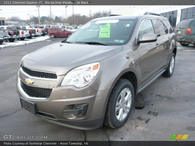 Mocha Steel Metallic / Jet Black 2011 Chevrolet Equinox LT